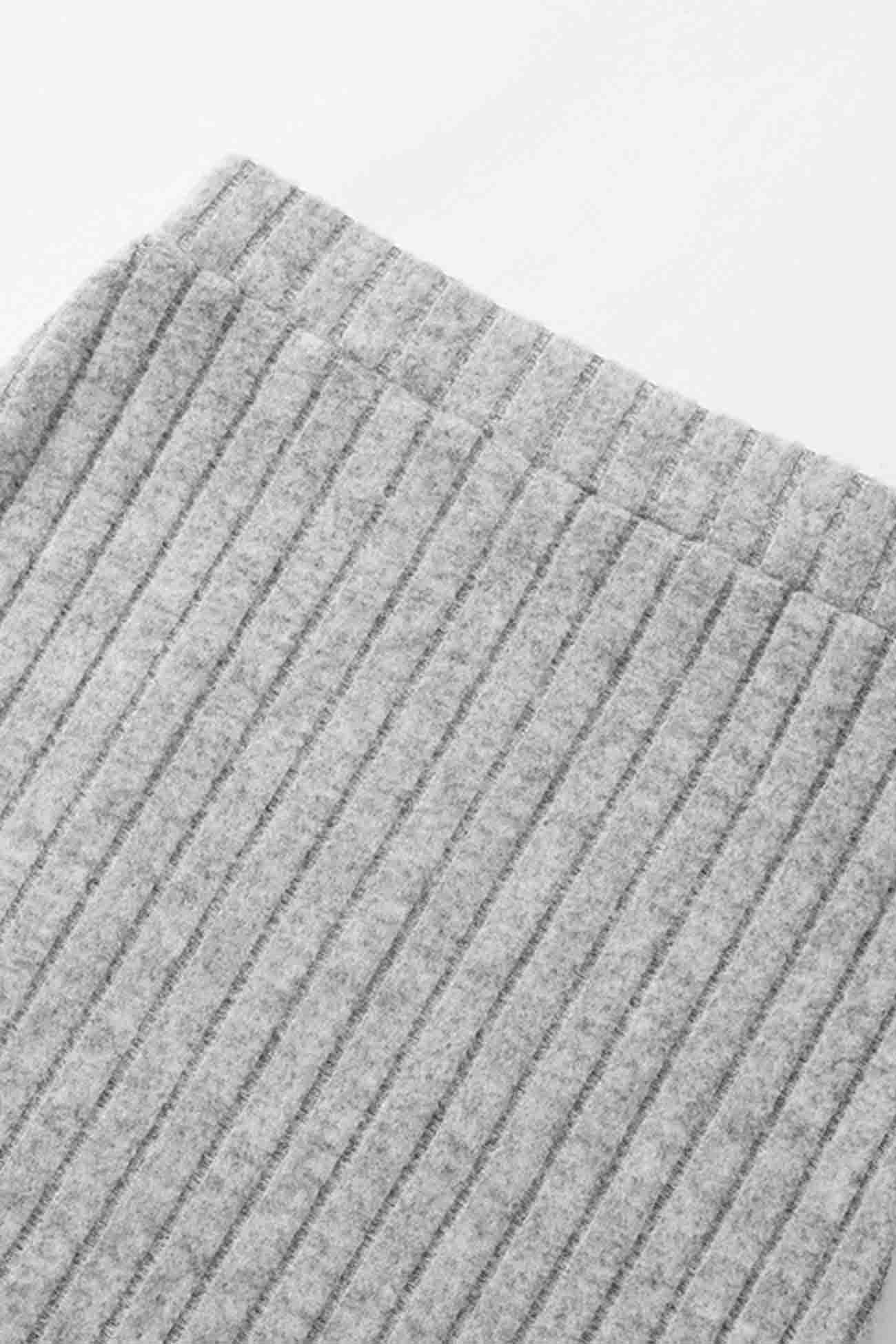 Stickad Lång Kjol med Slits för Dam – Mjuk och Hållbar, Perfekt för Arbete och Fritid, Finns i Flera Storlekar 11