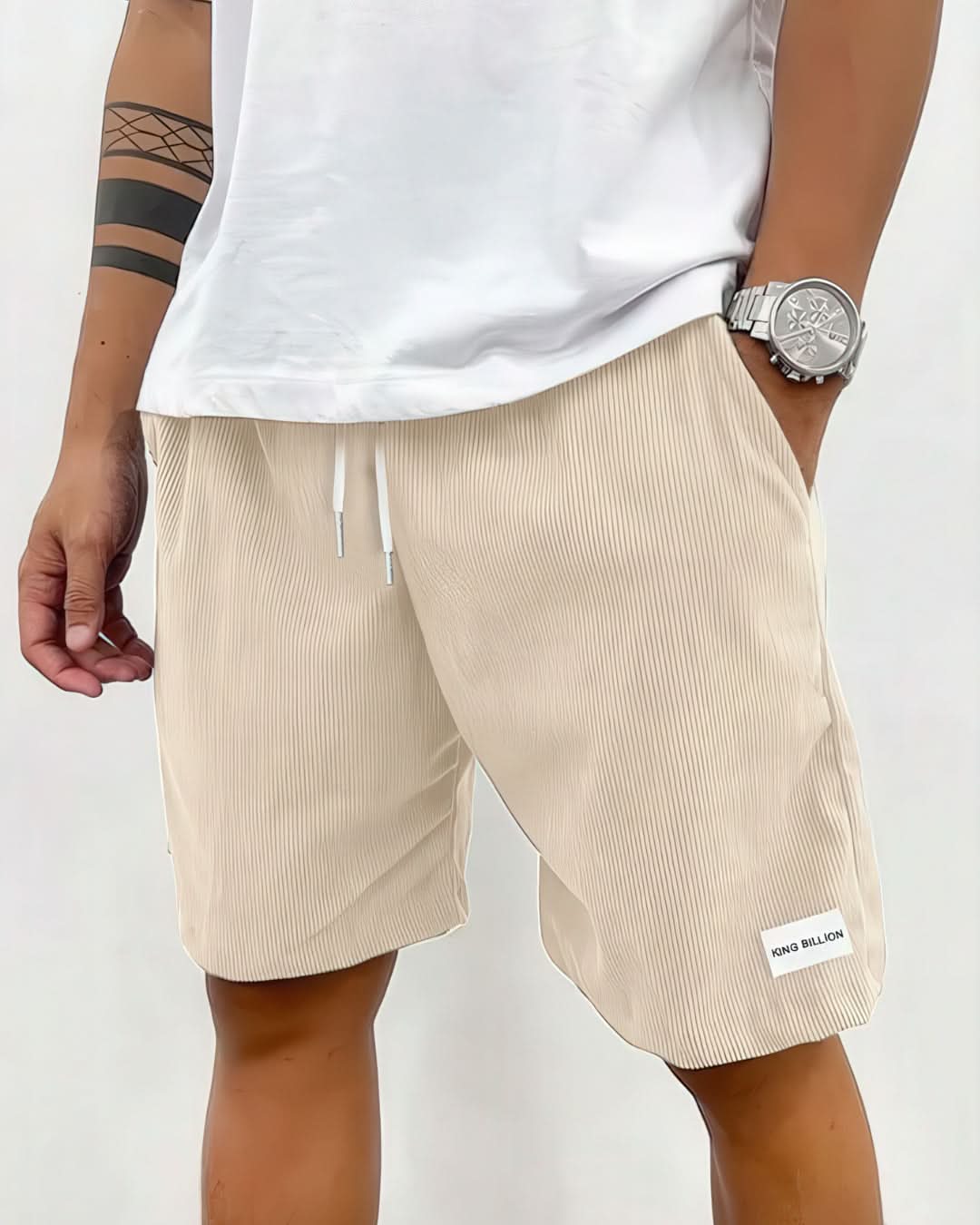 Variant image for Herr Shorts Tidlös Design Corduroy-6