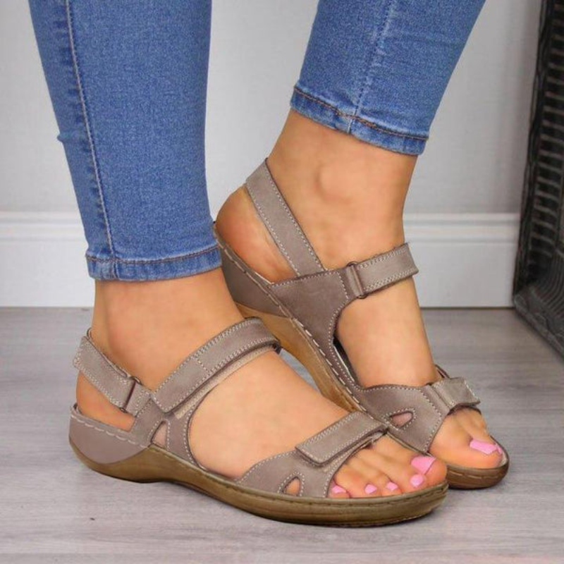 Herr Sandaler Ortopedisk Komfort Lätt Syntetisk-2