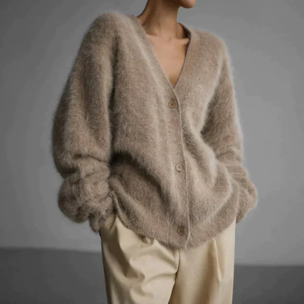 Dam Loungewear Mysig Couture i Högkvalitativt Kashmirmaterial-1