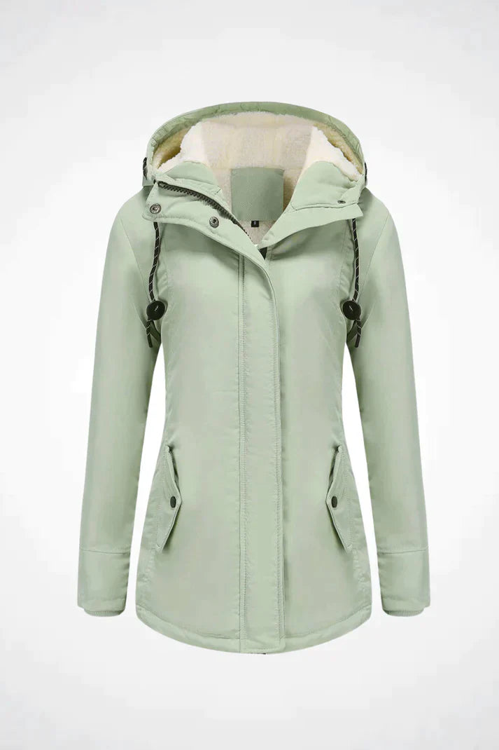 Variant image for Dam Vinter Jacka Parkas Skräddarsydd Design i Högkvalitativ Polyester-25