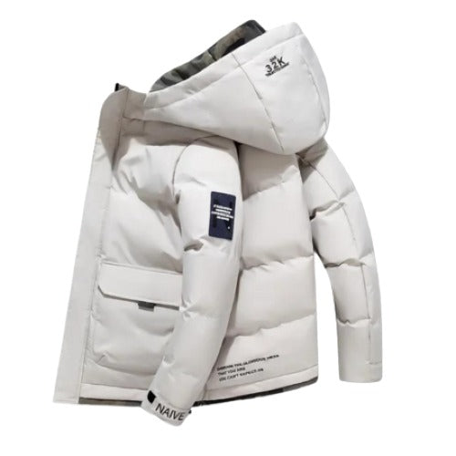 Herren Huvjacka Kanadensisk Design Polyester Bomull 3