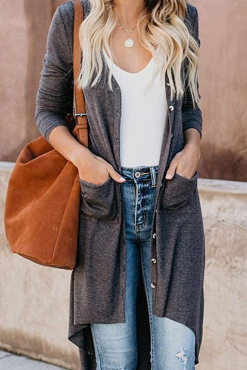 Lång Vinterjacka Dam i Mjuk Akryl med Avslappnad Passform – Varm och Stilren Vinterkappa för Kalla Dagar 10