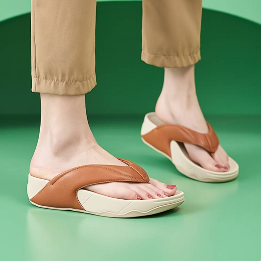 Dam Sandaler PlatÄ Syntetisk BekvÀm Design-1