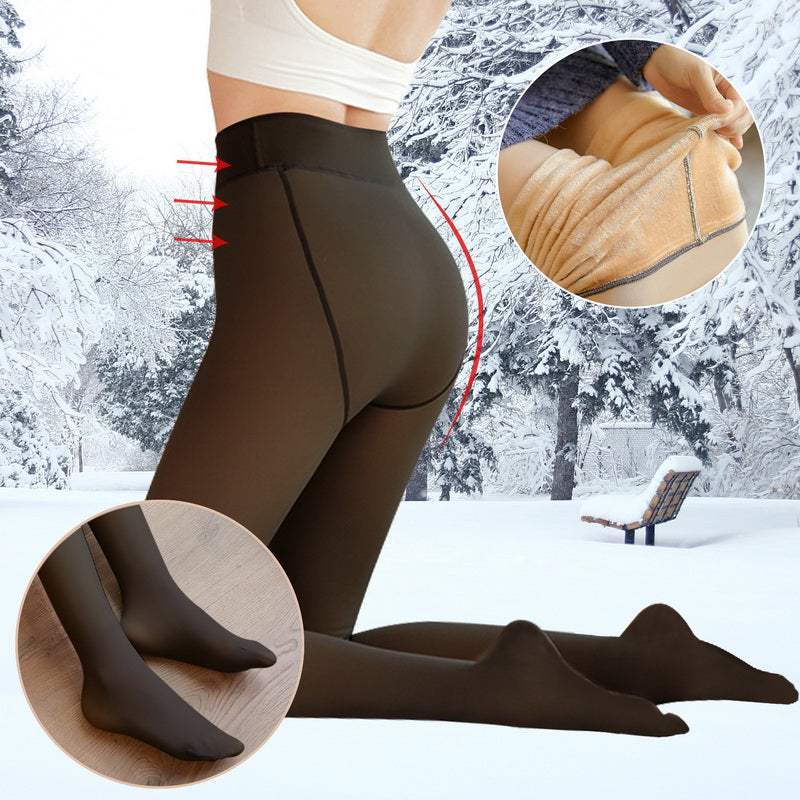 Variant image for Dam Mjukisbyxor Hög Midja Fleece Stretch Material-1