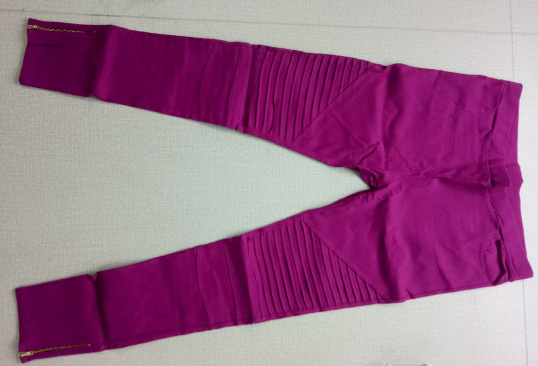 Variant image for Damleggings Veckade Detaljer Stretchigt Material-16