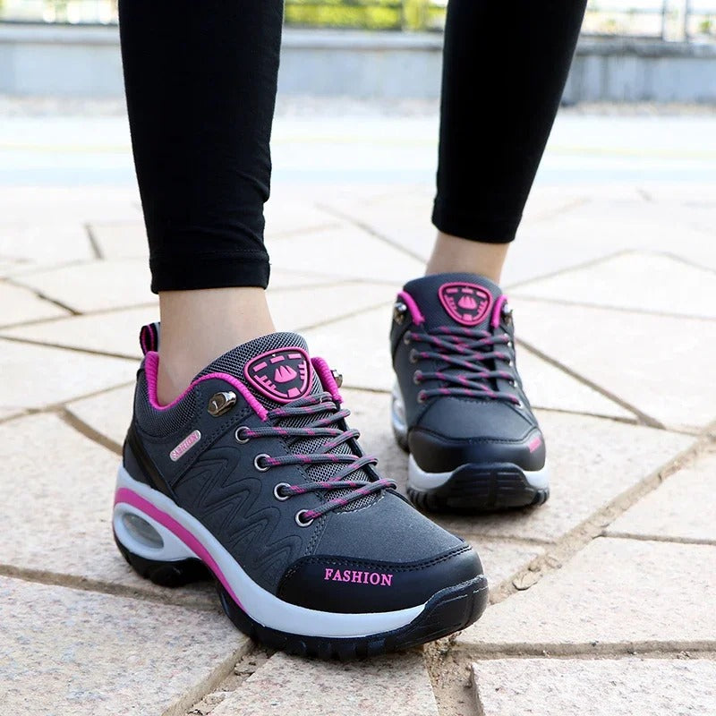 Ergonomiska Dam Sneakers med Halkfri Sula och Modern Design – Komfortabla Skor för Vardag och Fest 3