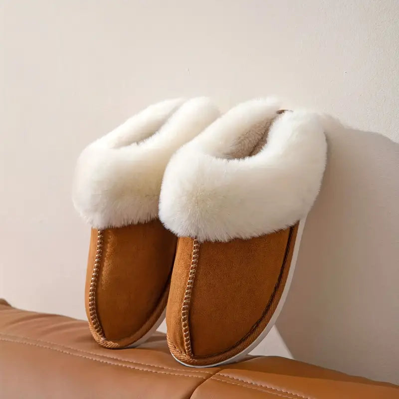 Variant image for Unisex Tofflor Varm Foder Icke-Slip Gummi-6