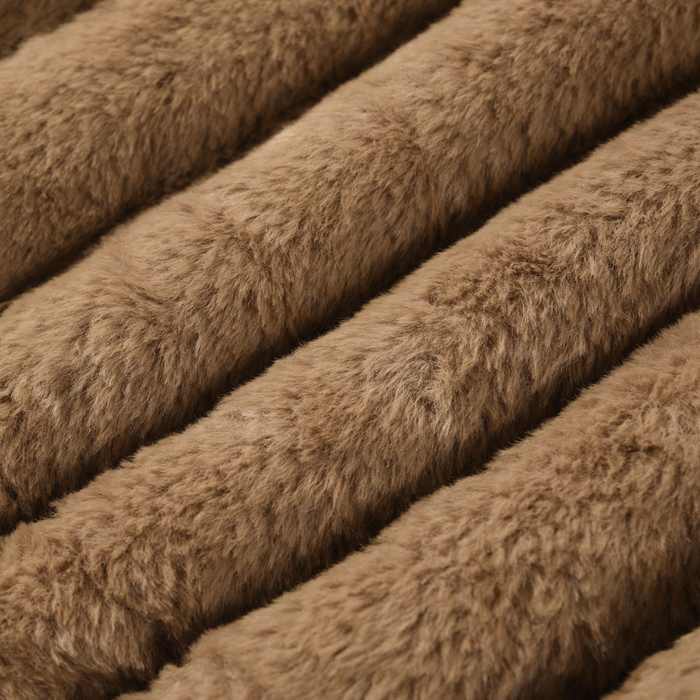 Dam Kappa Långärmad Plysch Elegant-5