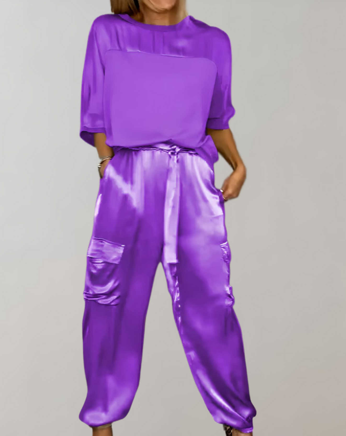 Tvådelat Set Dam Kjol med Elegant Design i Hållbart Material – Bekväm Passform för Vardag och Fest 3