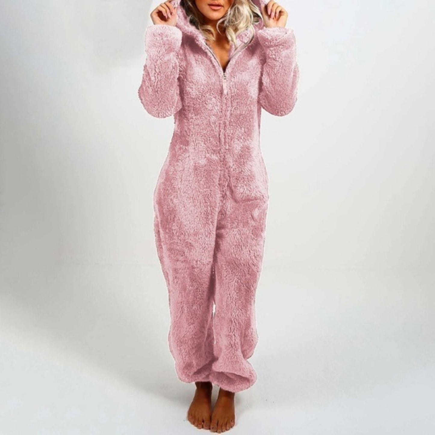 Variant image for Kvinnors Pyjamas Avslappnad Onesie Mjuk Material-19