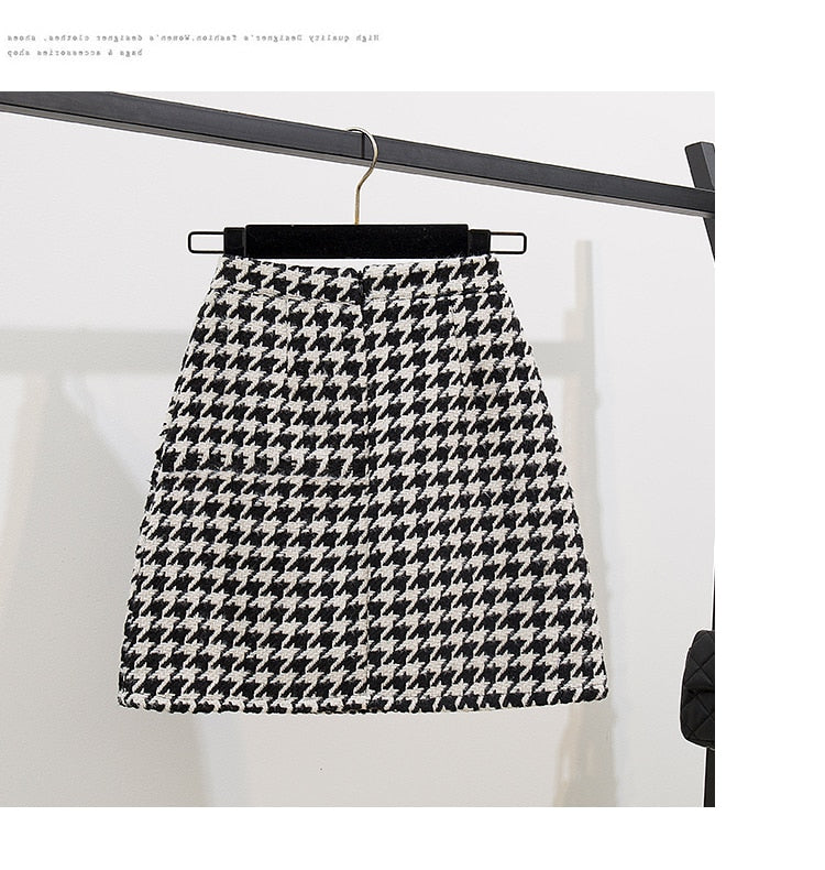 Dam Minikjol och Skjorta Rüschen Akryl Polyester-6