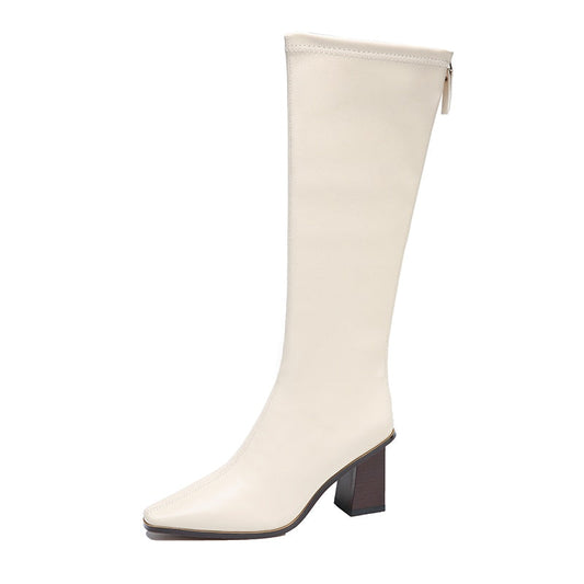 Damstövlar Blockklack Eco Leather-1