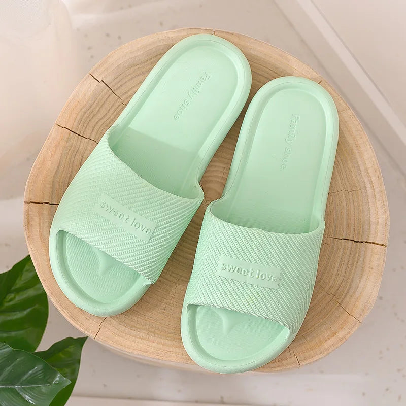 Kvinnors Flip Flops Vattentålig EVA Lätt Design-5