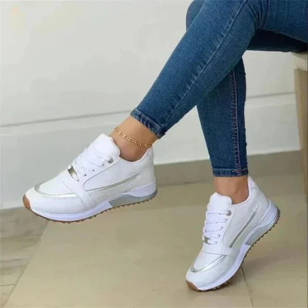 Kvinnors Sneakers Andningsbara Textil Lätta och Komfortabla 2