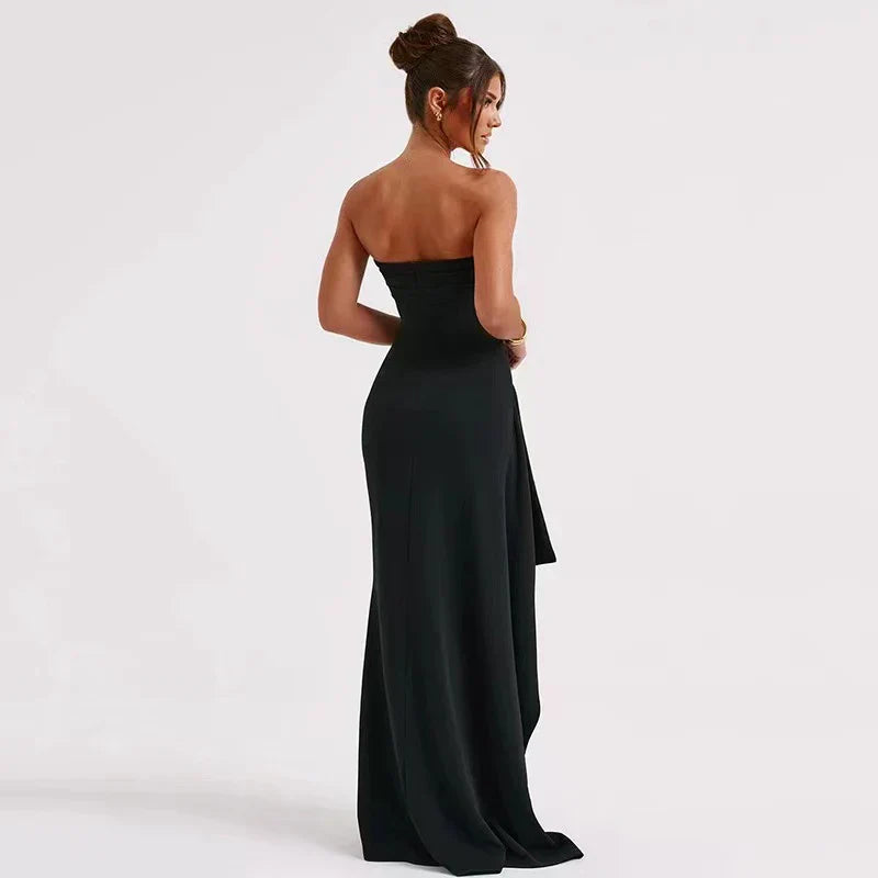 Fina Dam Klänningar Figurformad Högkvalitativ Polyester 4