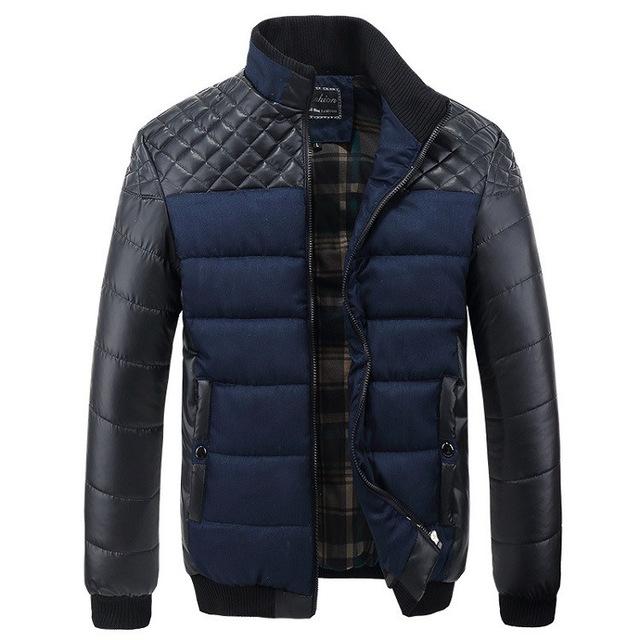 Variant image for Herr Vinterjacka Sportig Polyester Med Justerbar Huva-5