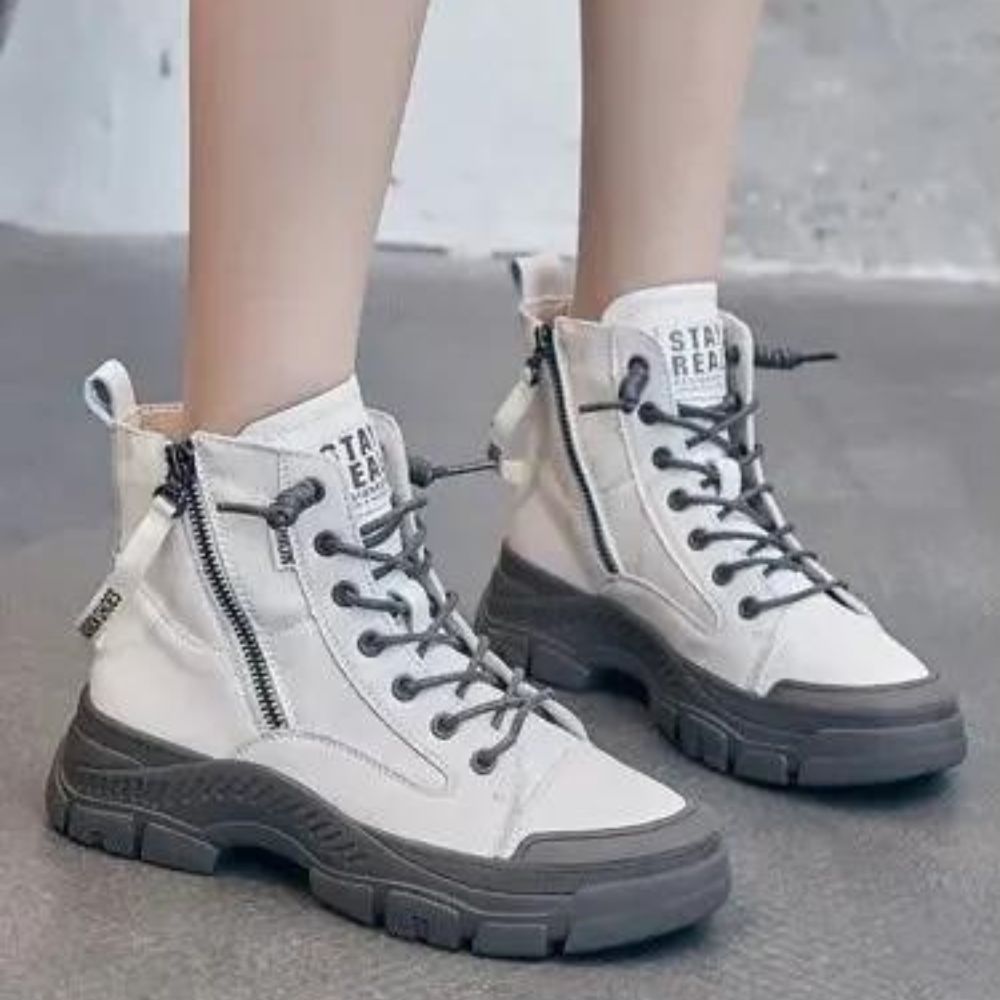 Variant image for Herrskor Hög Top Sneakers Läder med Dragkedja-7