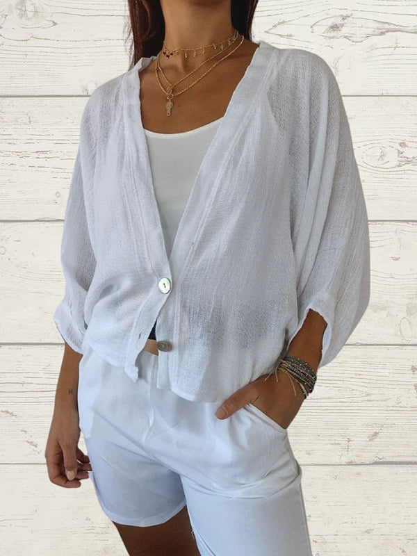 Luftig Damjacka i Tidlös Design av Polyester för Damer – Elegant och Bekväm Jacka för Alla Tillfällen 7