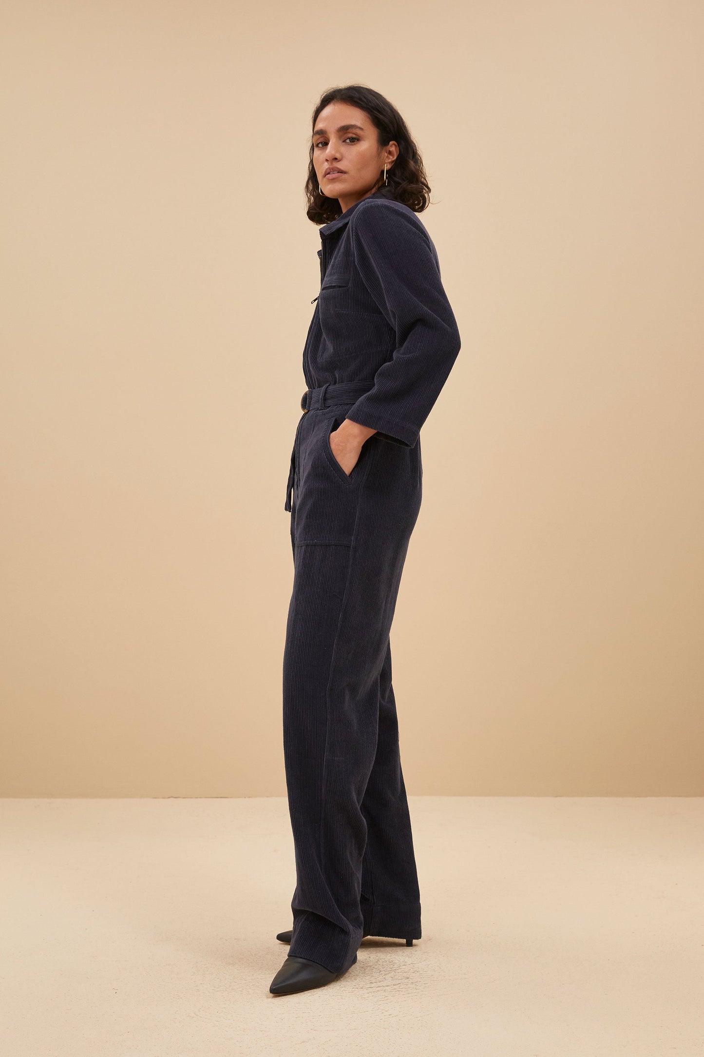 Dam Klänning Elegant Polyester med Korta Ärmar 2