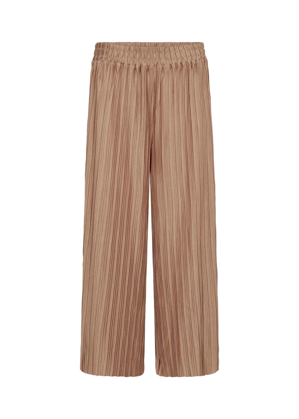 Dam Byxor Med Resår I Midjan Snygga Ribbat Tyg Återvunnen Polyester-3