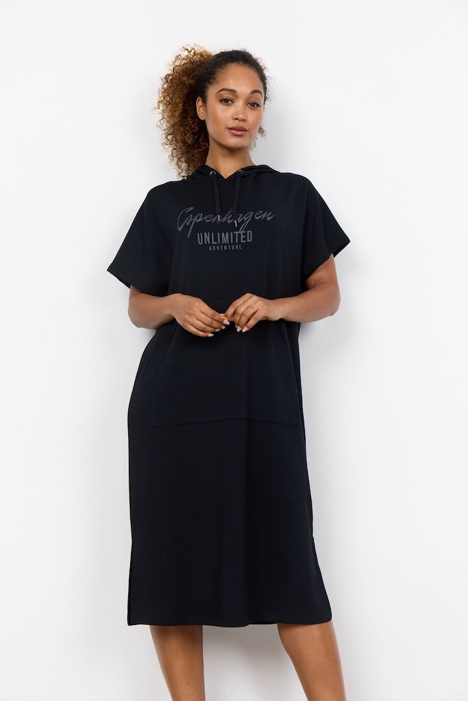 Variant image for Dam Svettklänning Med Huva Avslappnad Modal Polyester-1