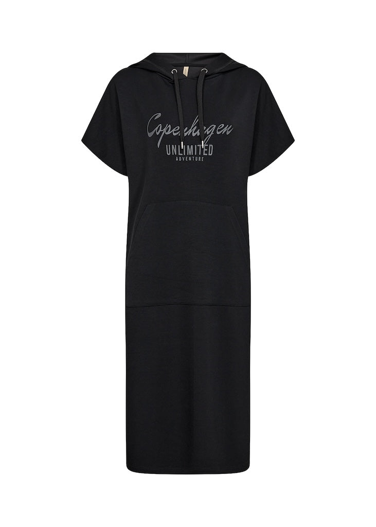 Dam Svettklänning Med Huva Avslappnad Modal Polyester 5