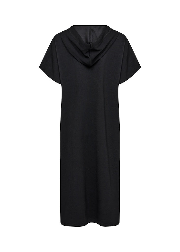 Dam Svettklänning Med Huva Avslappnad Modal Polyester 6