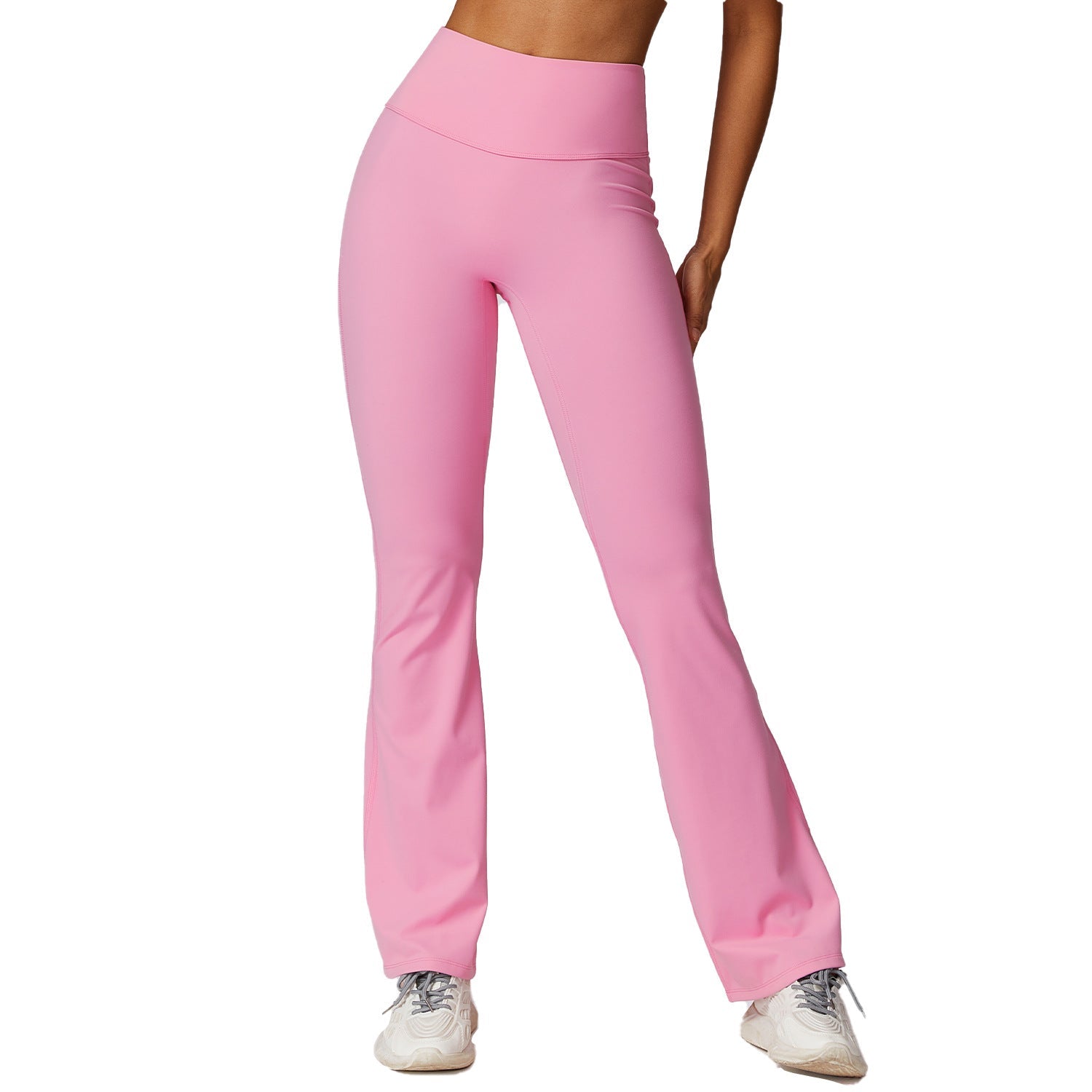 Variant image for Dam Yogabyxor Hög Midja Flare Stretch Nylon-13