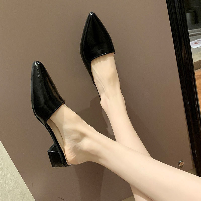 Dam Ankelstövlar Fyrkantig Klack G-Kork-4