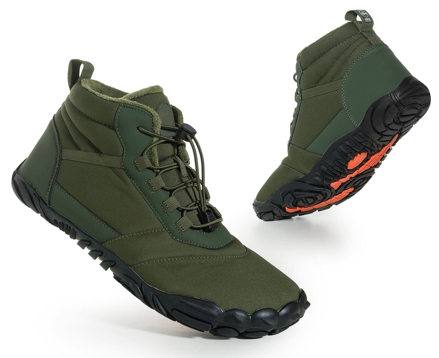 Unisex Barfotaskor Vinter Vattentåliga Halkfria 4mm Sula 11