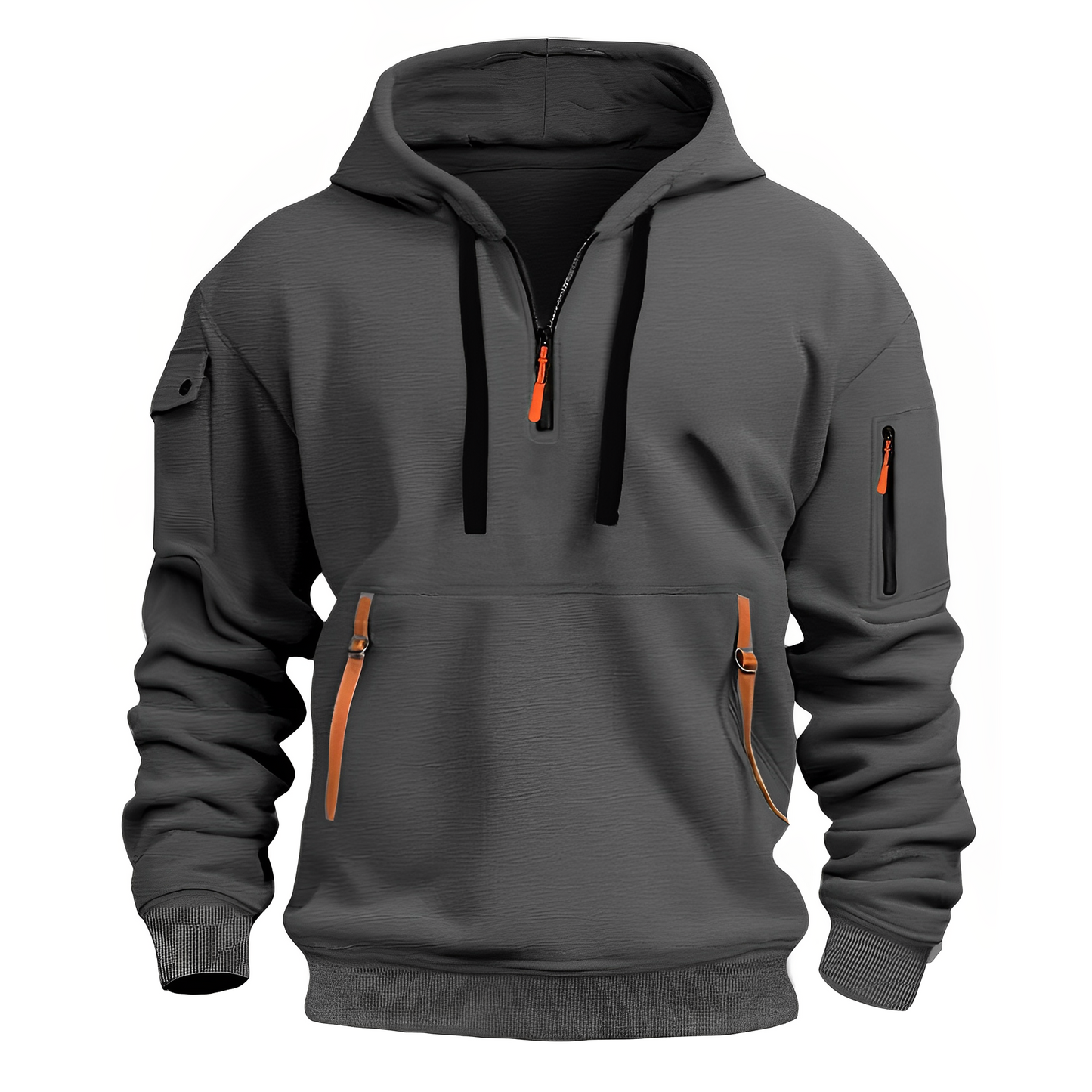 Variant image for Hoodie Män Modern Design Bekväm 100% Bomull-9