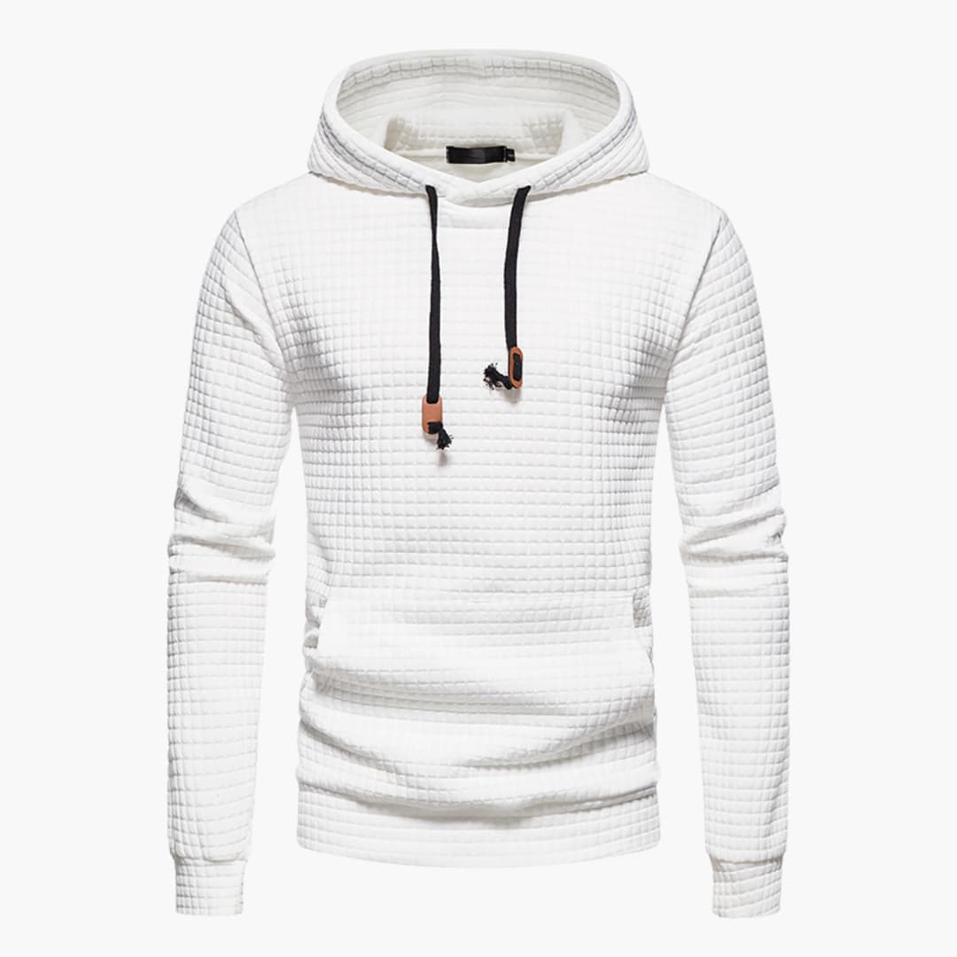 Dam Hoodie Avslappnad Design Mjuk Bomullsmix-2