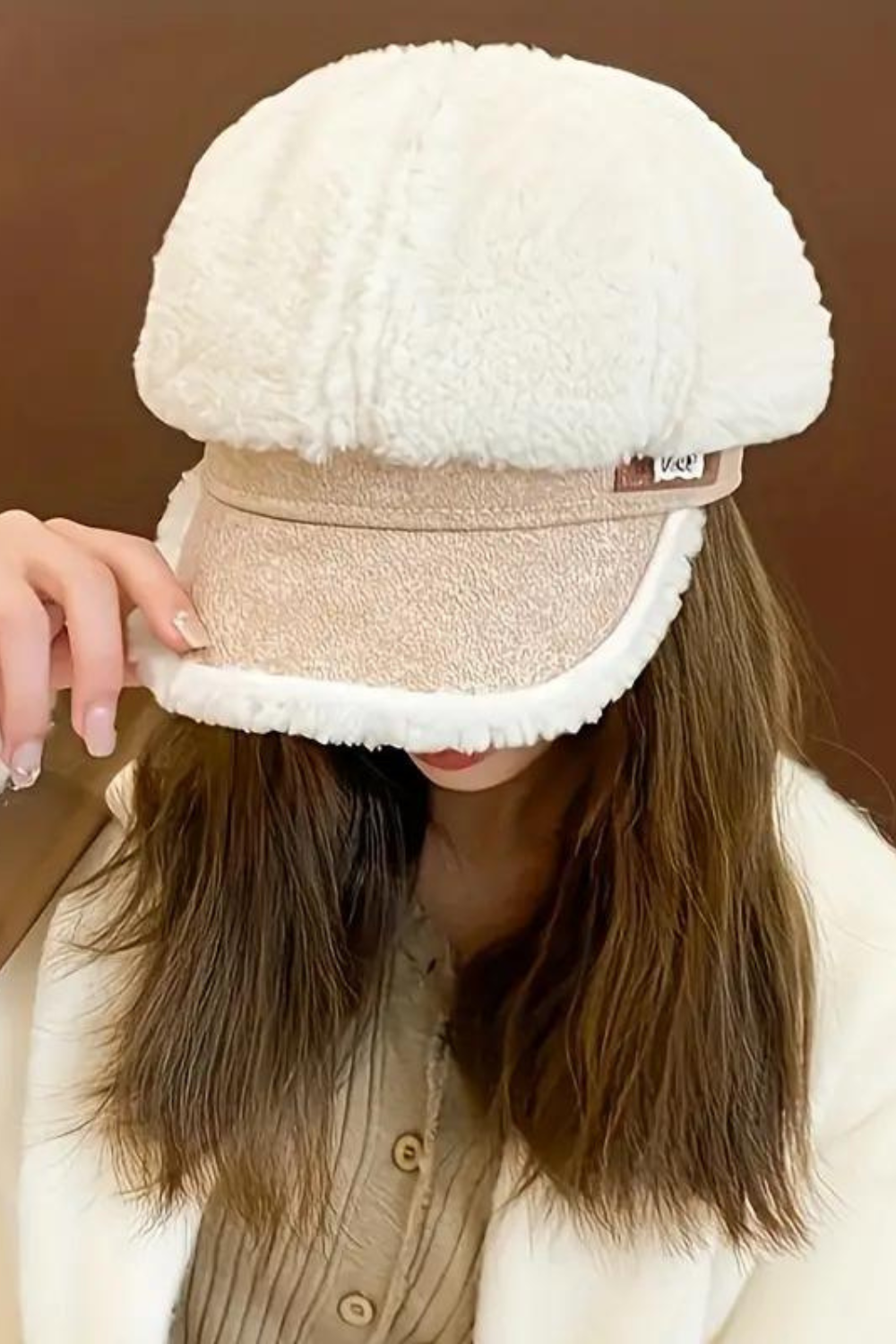 Herr Åttkantig Mössa Fleece Vindtät Design-2