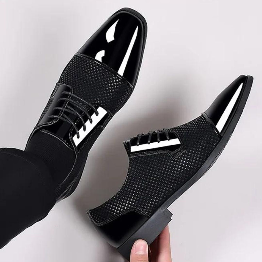 Variant image for Mäns Oxfords Snörskor Veganläder-2