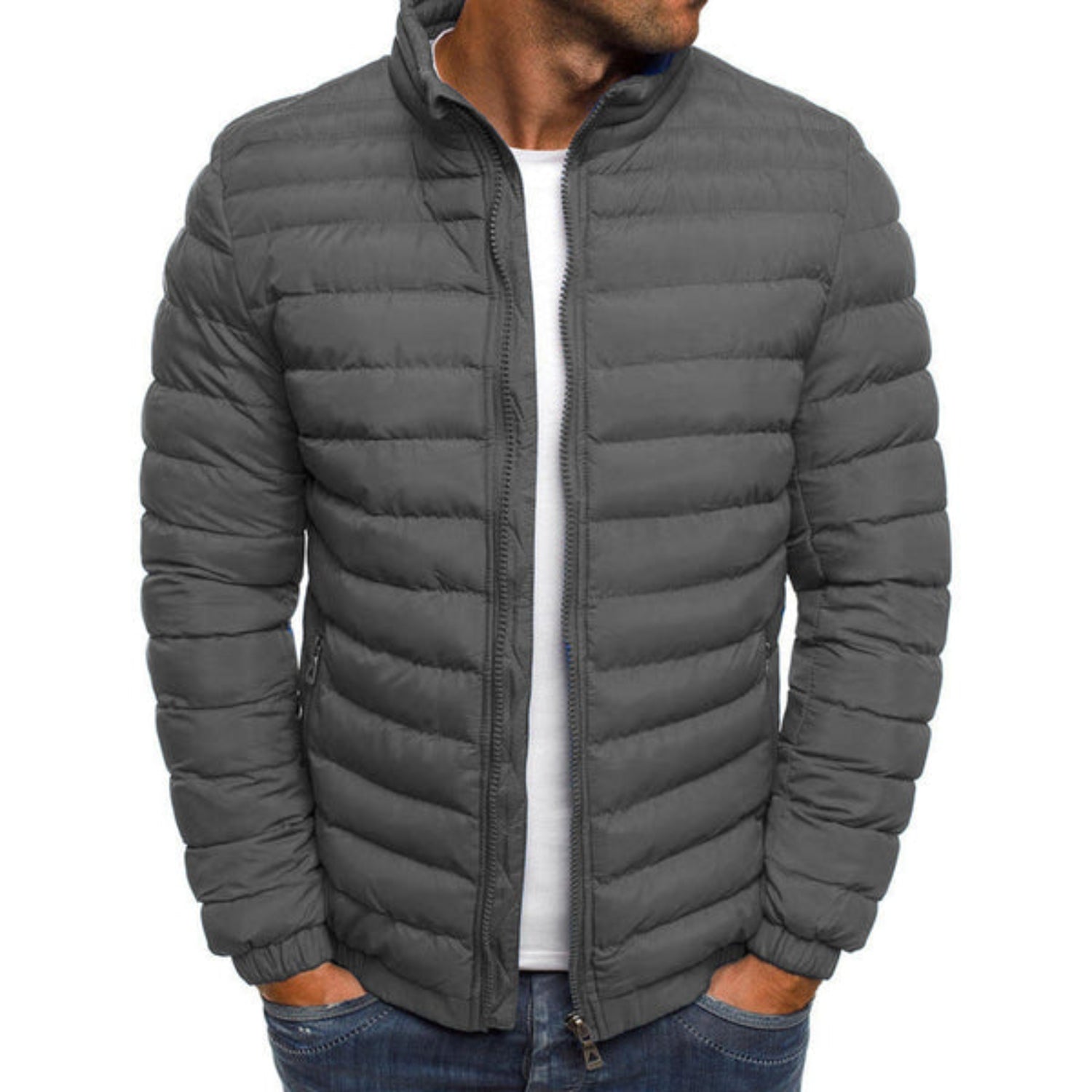 Dam Nedjacka Stilren Nylon Gåsdun 8