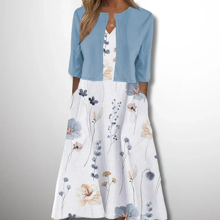 Variant image for Kvinnors Klänning Elegant Förstklassigt Tyg-1