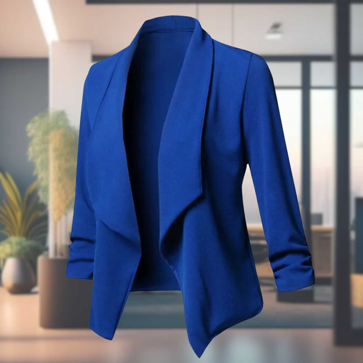 Variant image for Kvinna Blazer Tunn Snitt Polyester-36