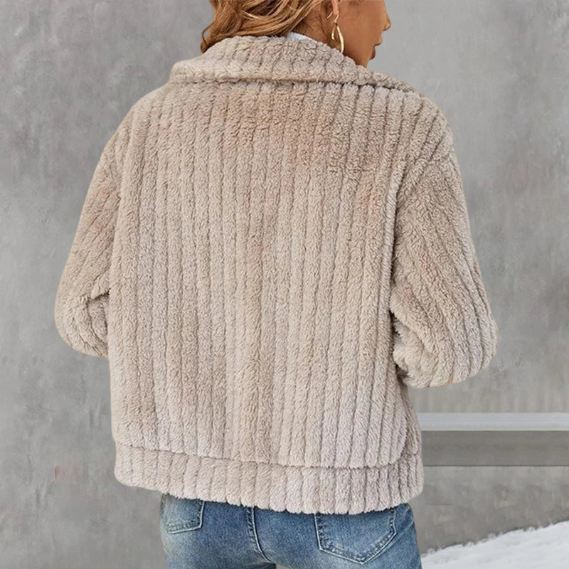 Dam Fleecejacka Modern Chic Fleece för Komfort och Stil-2