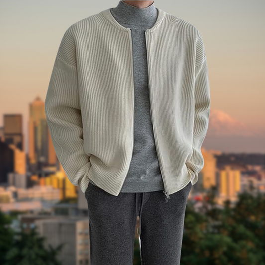 Dam Kofta V-ringad i 100% Ull â Avslappnad Passform för Höst och Vinter, Elegant och BekvĂ€m 1