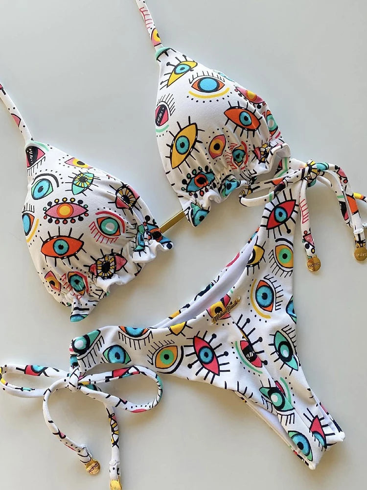 Dam Bikini Elegant Design Hållbart Material 8