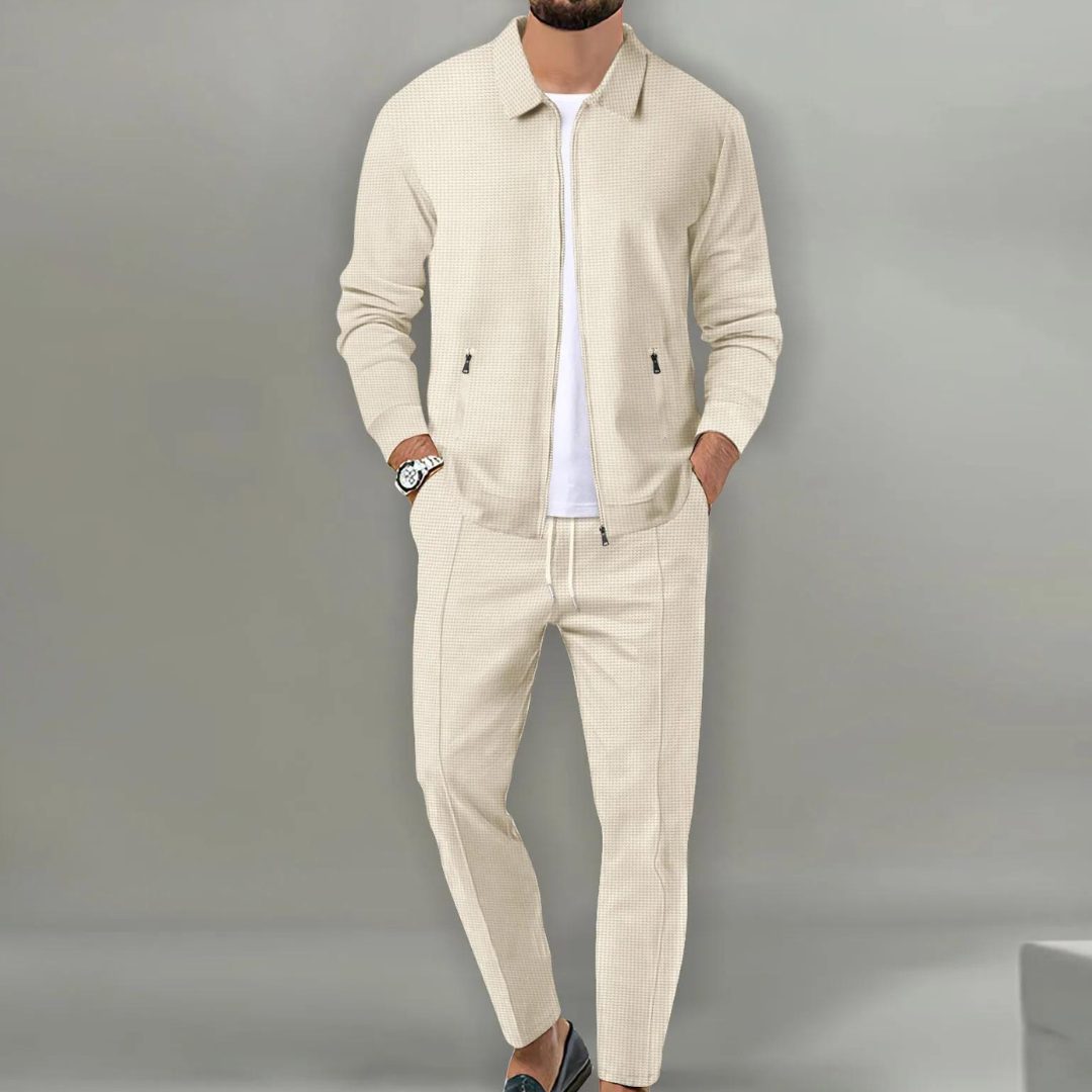 Dam Fritidsdräkt Elegant Mjuk Tyg-1