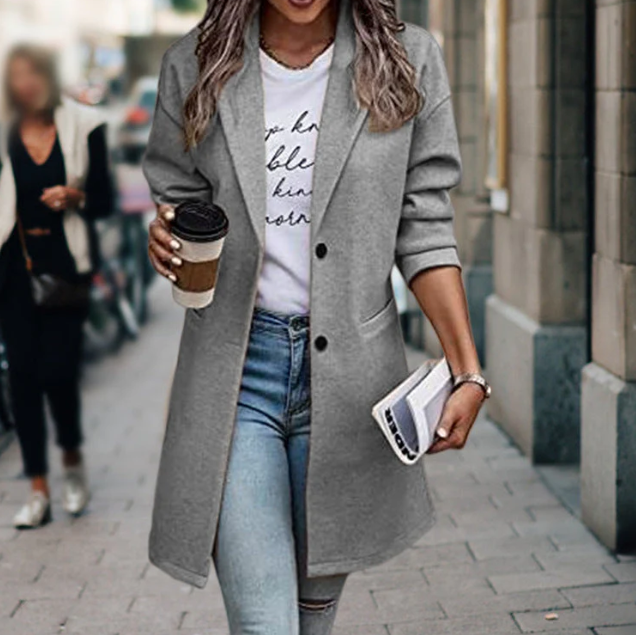 Variant image for Kvinnojacka Elegant Ull Normal Passform-7