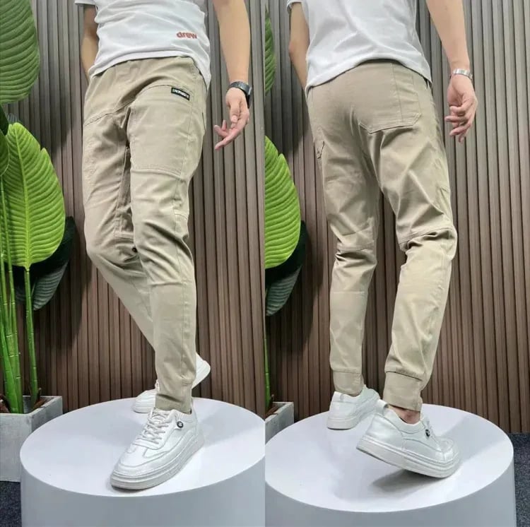 Variant image for Herrlastbyxor Hög Midja Stretch Polyester/Bomull 6 Fickor-21