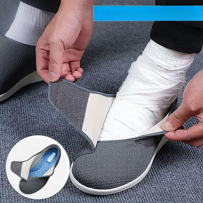 Diabetiska Skor för Kvinnor och Män Bred Design Andningsbar Mesh 3