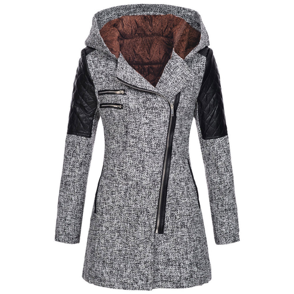 Variant image for Dam Vinterjacka Halvlängd Modern Polyester Fleece-73