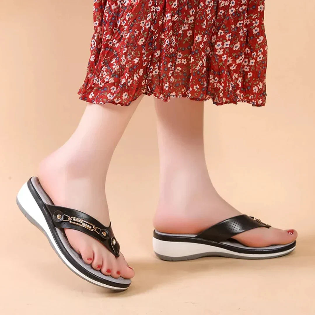 Dam Tofflor Slip-On Vadderad Innersula för Komfort och Avkoppling 5
