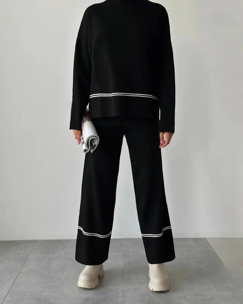 Mjuk Tweed Damset med Huva – Elegant och Bekväm Design för Höst och Vinter, Normal Passform S-XL 3