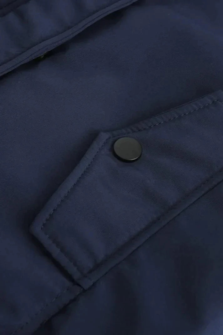 Dam Vinter Jacka Parkas Skräddarsydd Design i Högkvalitativ Polyester-5