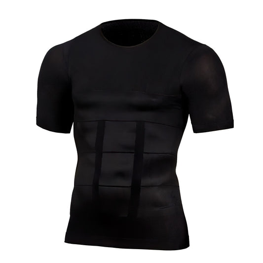 Sömlös Träningströja Herr i Andningsaktivt Material – Flexibel Fitness T-shirt för Optimal Rörelsefrihet 1